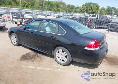 2012 Chevrolet Impala Lt из США, поврежденный, VIN 2G1WG5E37C1228231